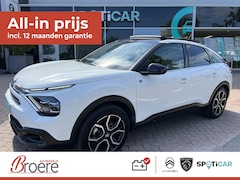 Citroën Ë-C4 - 50 kWh 136 pk Shine Automaat Range tot 310 km Panoramadak