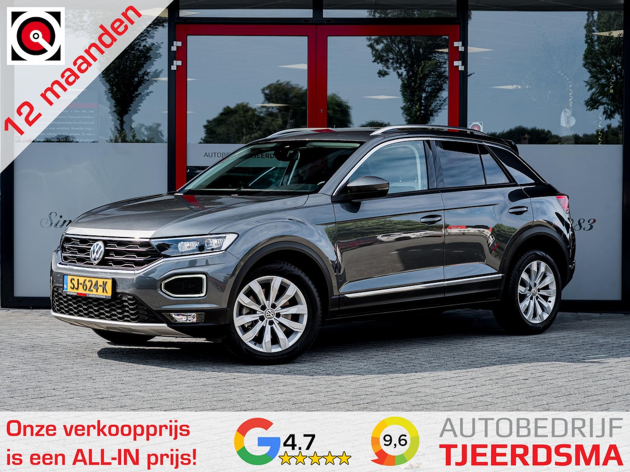 Volkswagen T-Roc - 1.5 TSI Style | Trekhaak | Origineel NL | 2e Eigenaar | LED Koplampen | Keyless Entry | Ad - AutoWereld.nl