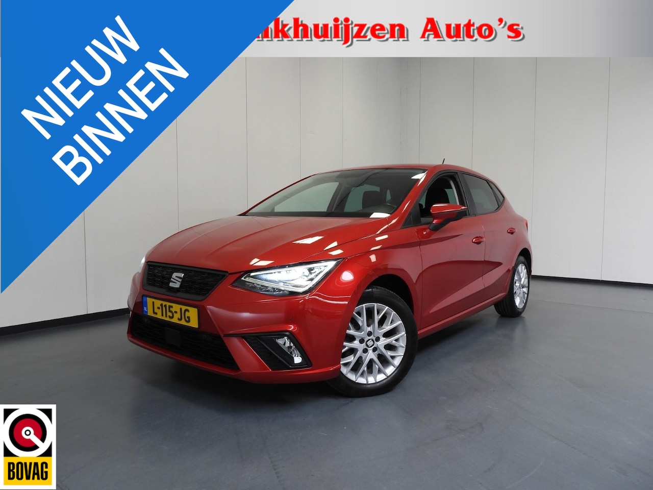 SEAT Ibiza - 1.0 TSI Style Business Intense Plus NAVI/CAMERA/VIRTUAL/BEATS/LED/16"LMV! - AutoWereld.nl
