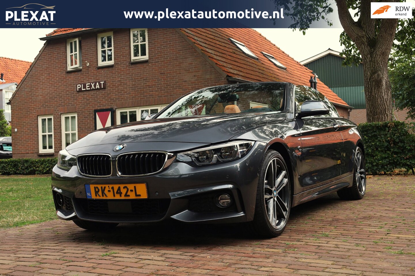 BMW 4-serie Cabrio - 440i High Executive Aut. | M-Pakket | Lederen Dashboard | Harman & Kardon | Adaptief | Dea - AutoWereld.nl