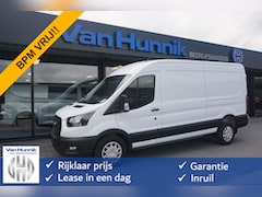 Ford Transit - 350L 130PK L3H2 Trend BPM VRIJ 12" Sync Navi, Camera, Adap. Cruise, Trekhaak NR. A18