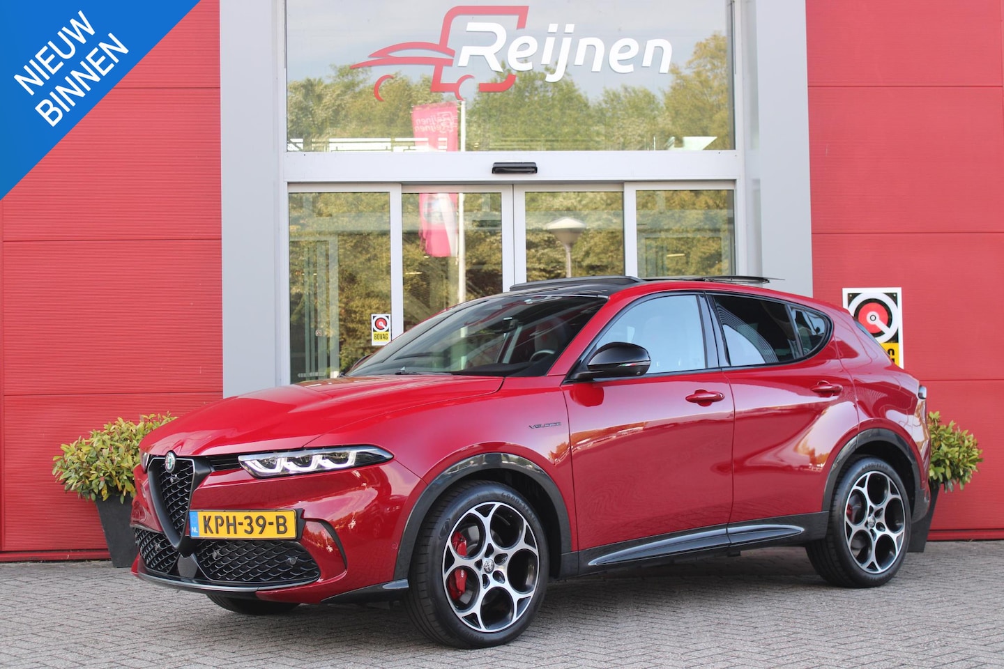 Alfa Romeo Tonale - 1.5T 160PK Hybrid Veloce TECHNOLOGY PACK: PARKEERWAARSCHUWING VOOR EN ACHTER/360° CAMERA / - AutoWereld.nl