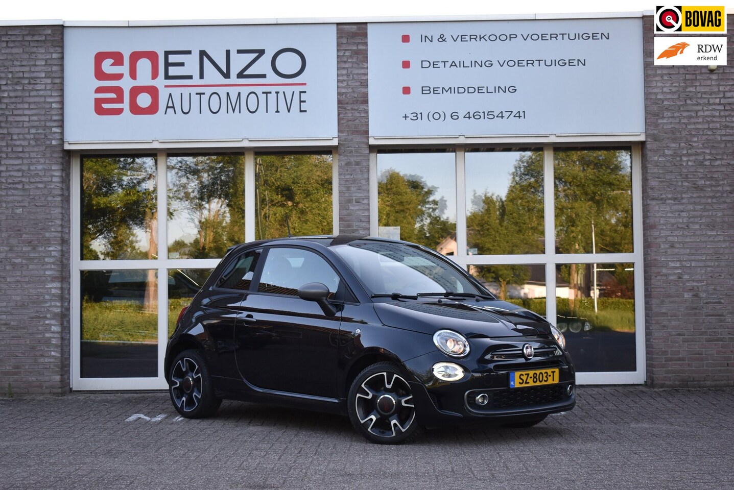 Fiat 500 C - 1.2 Sport Leder Cruise Airco VOL - AutoWereld.nl