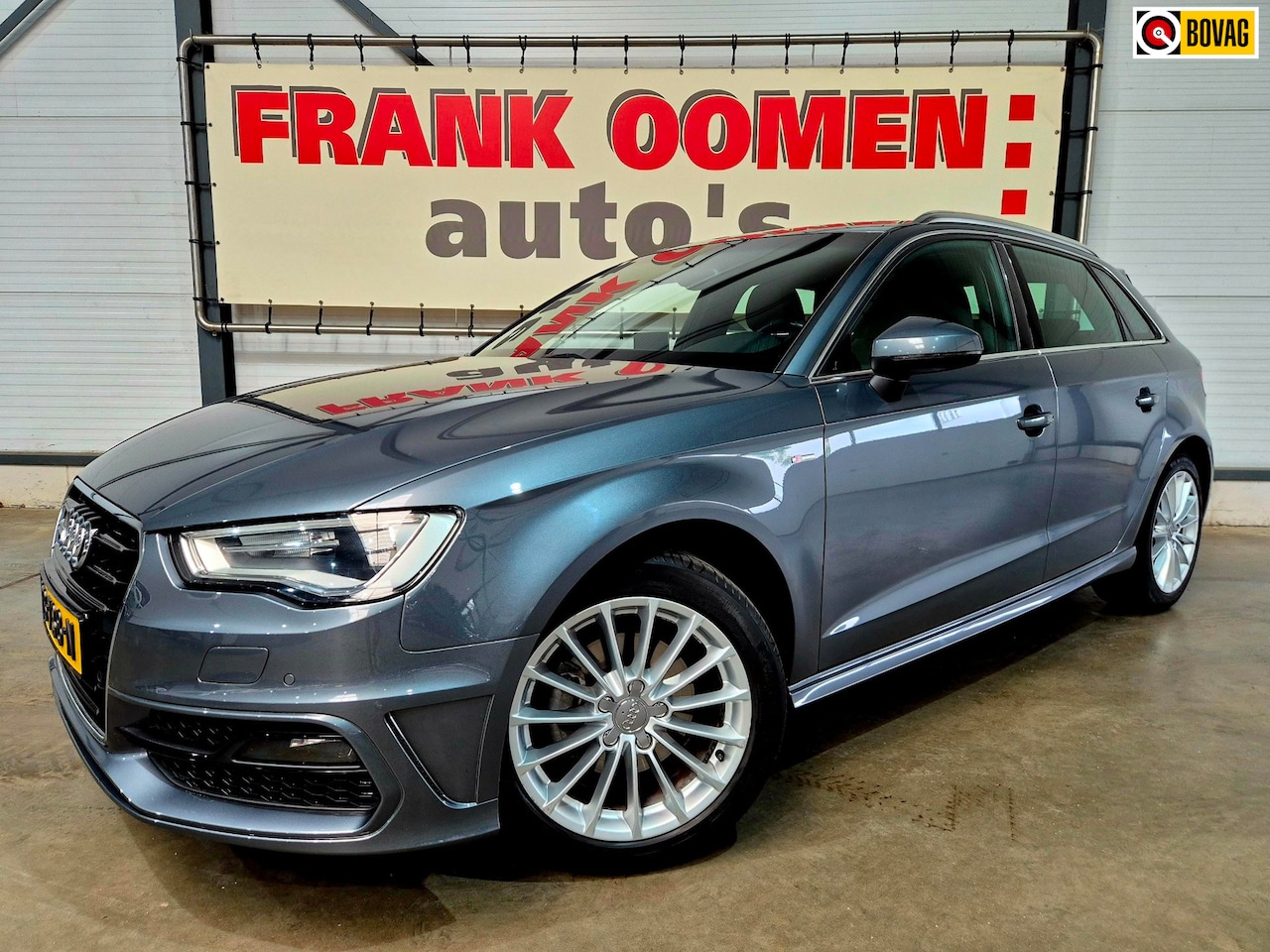 Audi A3 Sportback - 1.4 TFSI CoD Amb. PL S-Line + Bi-Xenon|Trekhaak|Leder/stof|Stoelverw.|Navi|Climate|Cruise| - AutoWereld.nl