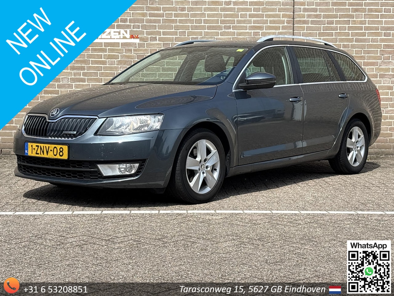 Skoda Octavia Combi - 1.6 TDI Greenline | Climate | Cruise | Navi | PDC | Stoelverwarming | - AutoWereld.nl