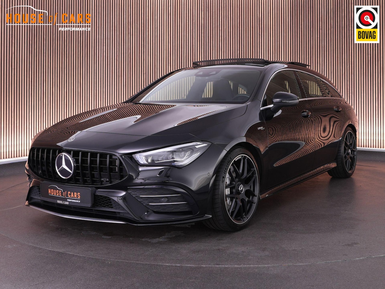 Mercedes-Benz CLA-klasse Shooting Brake - 35 AMG 306pk 4MATIC Premium Plus |panoramak|Burmester|memory|leder|stoelverwarming|19" LMV - AutoWereld.nl