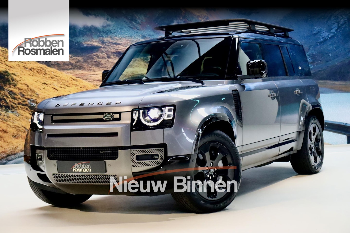 Land Rover Defender 110 - 2.0 P400e 110 X-Dynamic HSE PANO|TrkHk|VOL - AutoWereld.nl