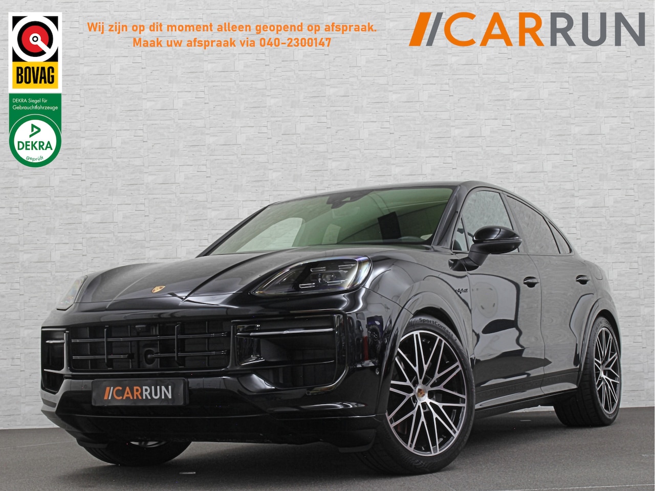 Porsche Cayenne Coupé - 3.0 E-Hybrid | Passenger Display | 360 Camera | Sport-Design | ACC | Sport-Chrono | Soft-C - AutoWereld.nl