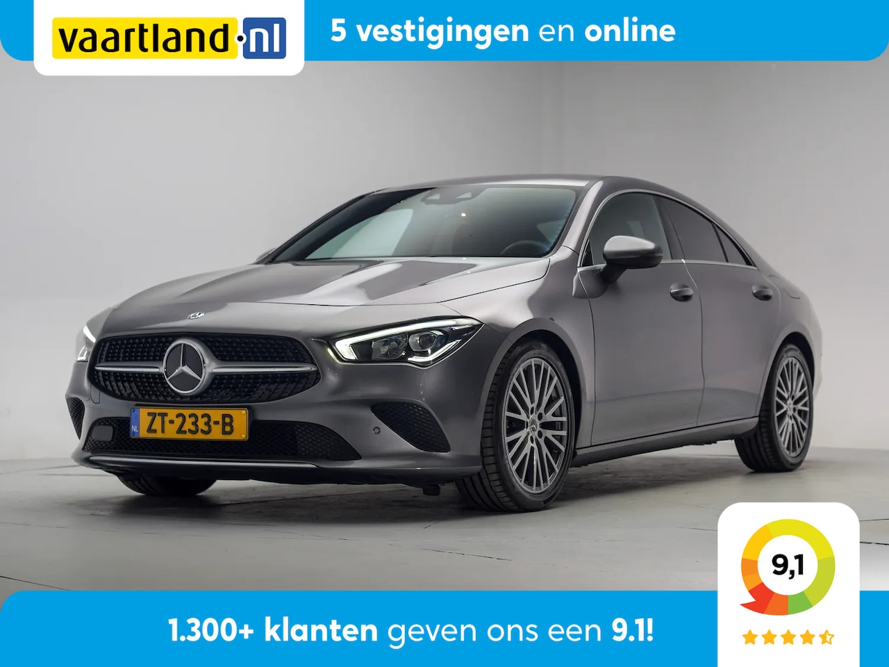 Mercedes-Benz CLA-Klasse - 180 Luxury Aut. [ LED Widescreen Navi Stoelverwarming ] - AutoWereld.nl