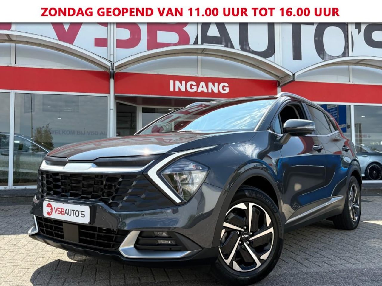 Kia Sportage - 1.6 T-GDI 150PK MHEV AUT. LED NAVIGATIE CAMERA CARPLAY AIRCO LMV PDC - AutoWereld.nl