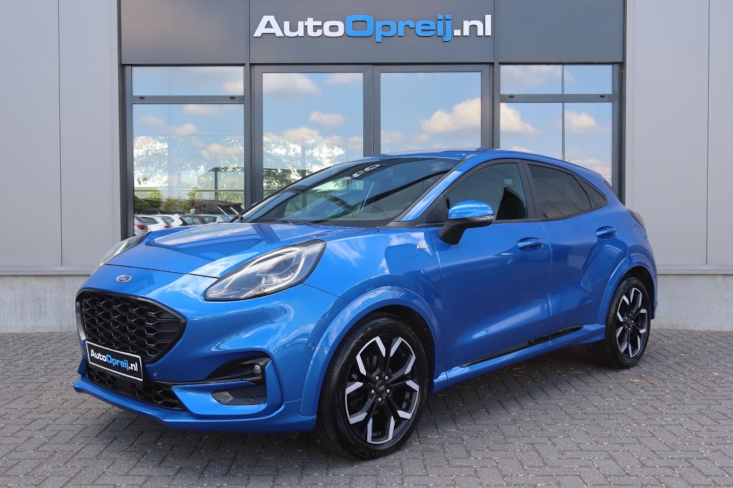 Ford Puma - 1.0 EcoBoost Hybrid ST-Line X 125pk NAVI, Camera, BenO, Winter Pack, elekt. achterklep - AutoWereld.nl