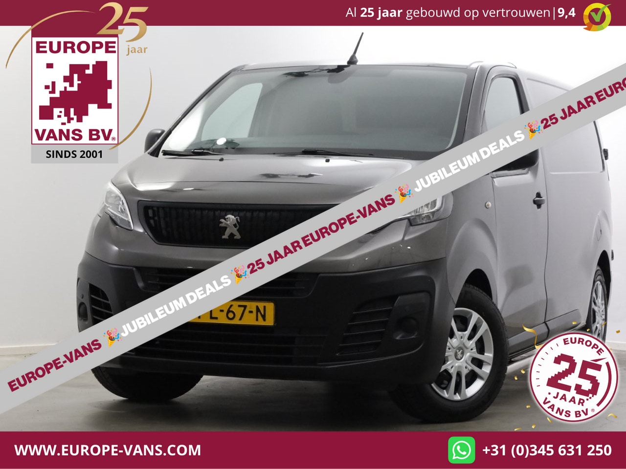 Peugeot Expert - 2.0 BlueHDI 145pk Automaat Premium Airco/Carplay/Cruise Control 05-2022 - AutoWereld.nl