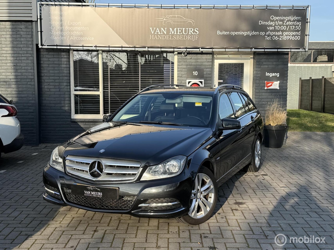 Mercedes-Benz C-klasse Estate - 180 Business Class Avantgarde 180 Business Class Avantgarde, Clima, automaat, half leder, orgineel nederlands, APK 03-20 - AutoWereld.nl