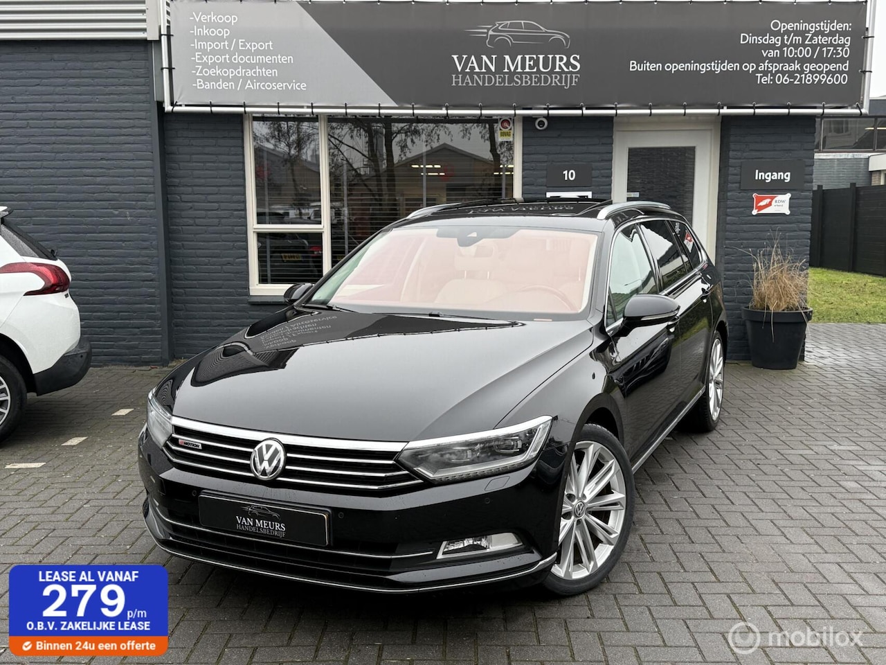Volkswagen Passat Variant - 2.0 BiTDI 4Motion Highline, automaat, pano, leder, trekhaak, vritual, apk 04-2027 - AutoWereld.nl