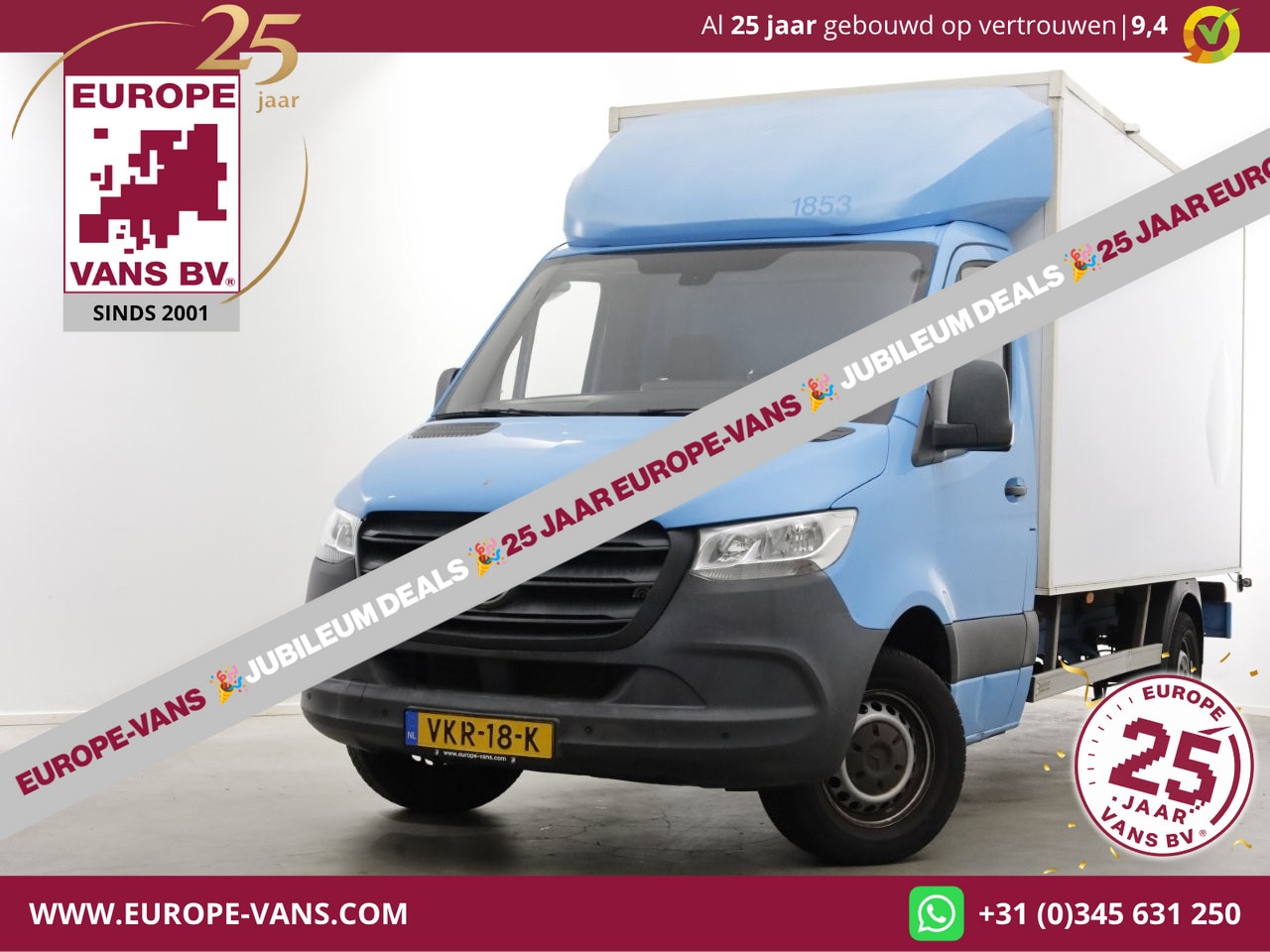 Mercedes-Benz Sprinter - 311 CDI 115pk E6 RWD Bakwagen met achterdeuren 2-Persoons 06-2021 - AutoWereld.nl