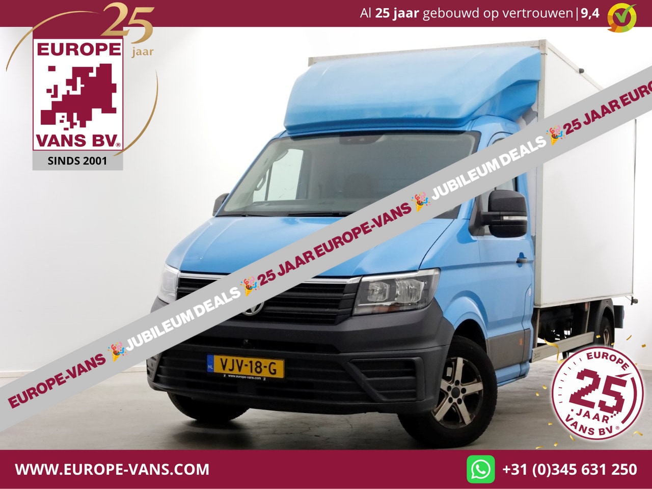 Volkswagen Crafter - 35 2.0 TDI E6 Bakwagen met achterdeuren 2-Persoons 03-2021 - AutoWereld.nl