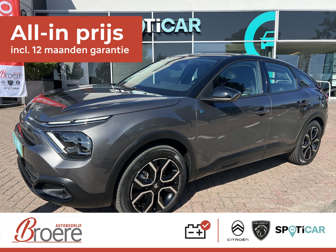 Citroën Ë-C4 - Feel Pack 50 kWh 136 pk Automaat - AutoWereld.nl