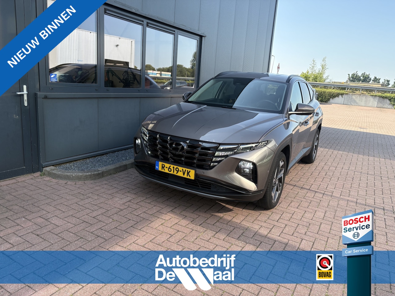 Hyundai Tucson - 1.6 T-GDi 180pk HEV Automaat Premium LEDER/360CAMERA/KRELLAUDIO/TREKHAAK - AutoWereld.nl