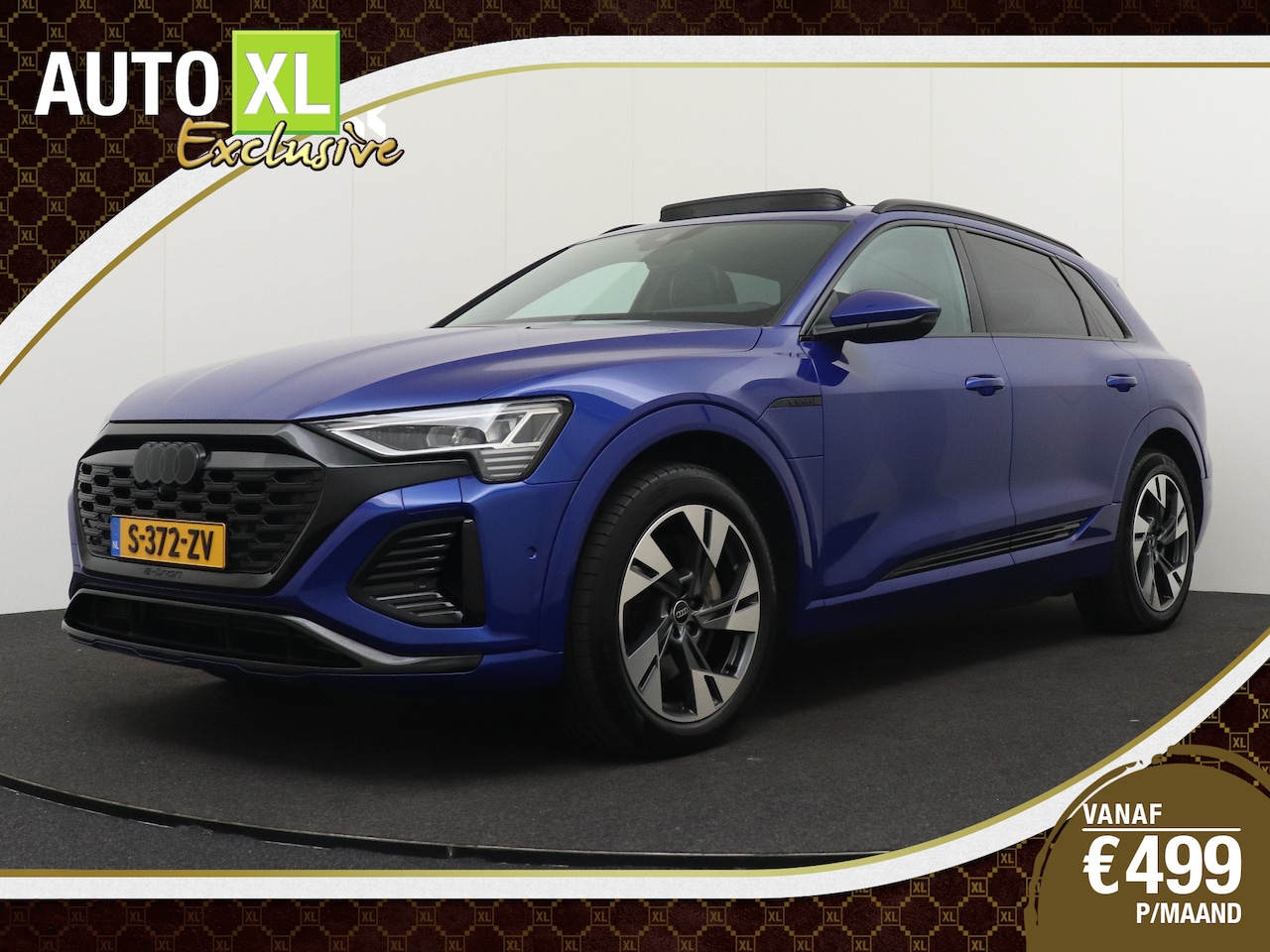 Audi Q8 e-tron - 50 Quattro 95 kWh S-Line Pano-dak 20'LMV Camera Memory - AutoWereld.nl
