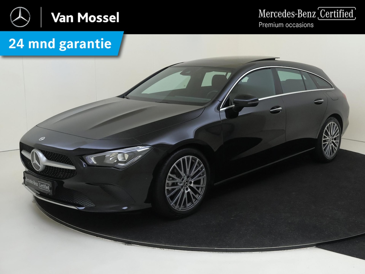 Mercedes-Benz CLA-klasse Shooting Brake - 180 Luxury Line / Panaroma-dak / Achteruitrijcamera / Sfeerverlichting / Stoelverwarming / - AutoWereld.nl