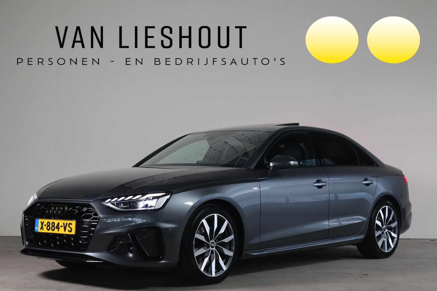 Audi A4 Limousine - 35 TFSI S edition Competition - NL- Auto!! Elek S.dak I Elek Trekhaak I Matrix Led kop - AutoWereld.nl