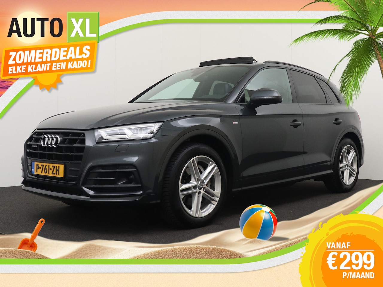 Audi Q5 - 40 TDI Quattro S-Line Pano-dak B&O Luchtvering RS/Leder Digi.Dash - AutoWereld.nl
