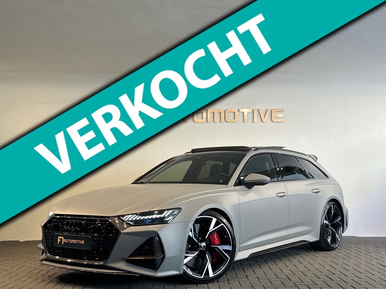 Audi RS6 - Avant TFSI quattro Pano|Ceramic|HuD|B&O 3D|PPF|Carbon - AutoWereld.nl