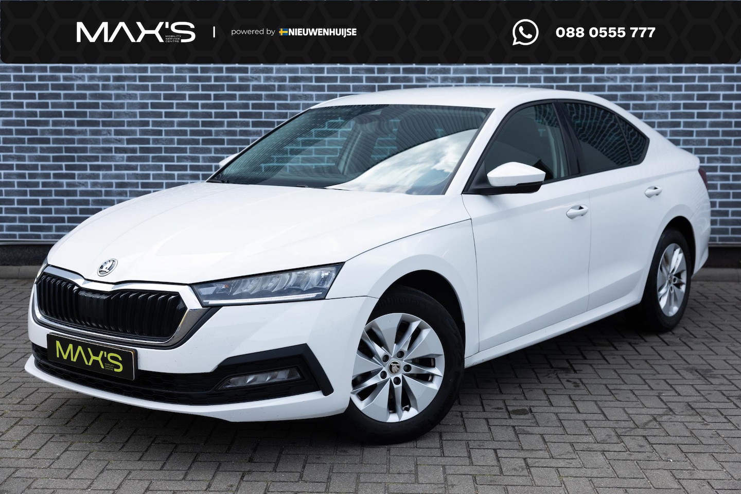 Skoda Octavia - 1.0 TSI Ambition | Navigatie | Apple Carplay | Android Auto | Parkeersensoren | Cruise Con - AutoWereld.nl