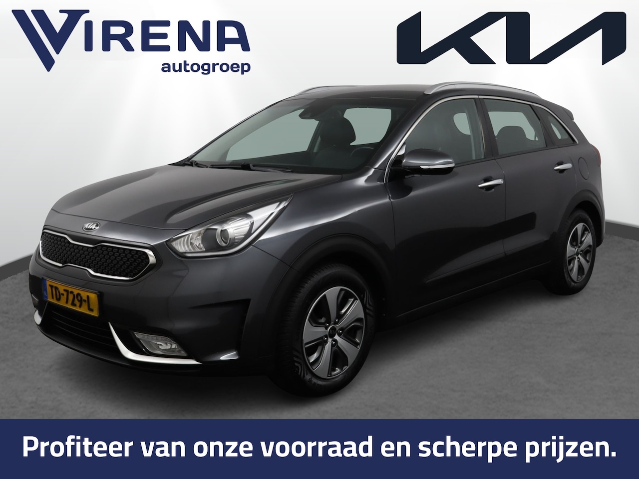Kia Niro - 1.6 GDi Hybrid DynamicLine - Trekhaak - Apple Carplay/Android Auto - Achteruitrijcamera - - AutoWereld.nl