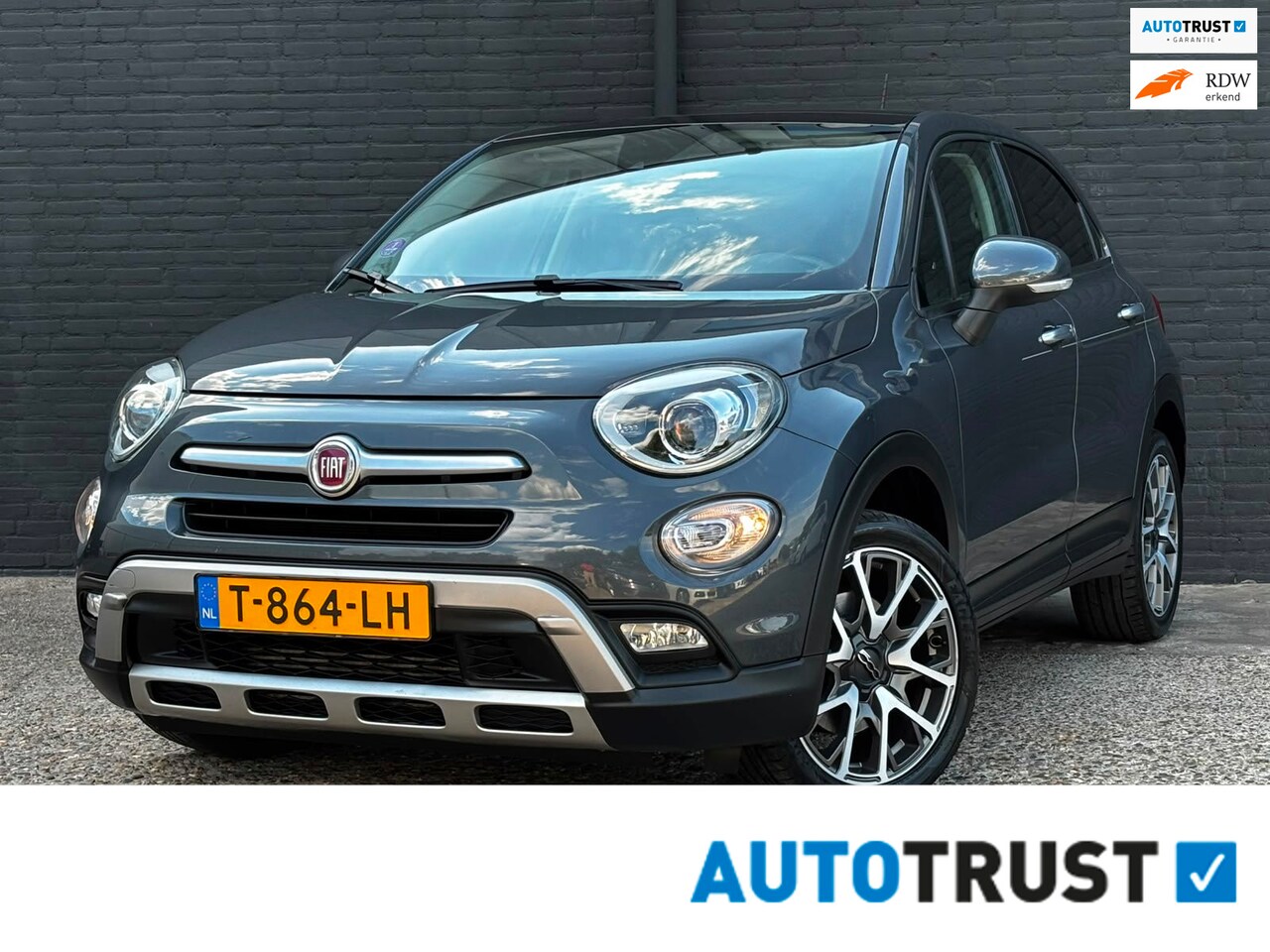 Fiat 500 X Cross - 1.4 Turbo MultiAir CrossPlus PANO|KEYLESS|LEDER|NAVI|PDC|NWE APK - AutoWereld.nl