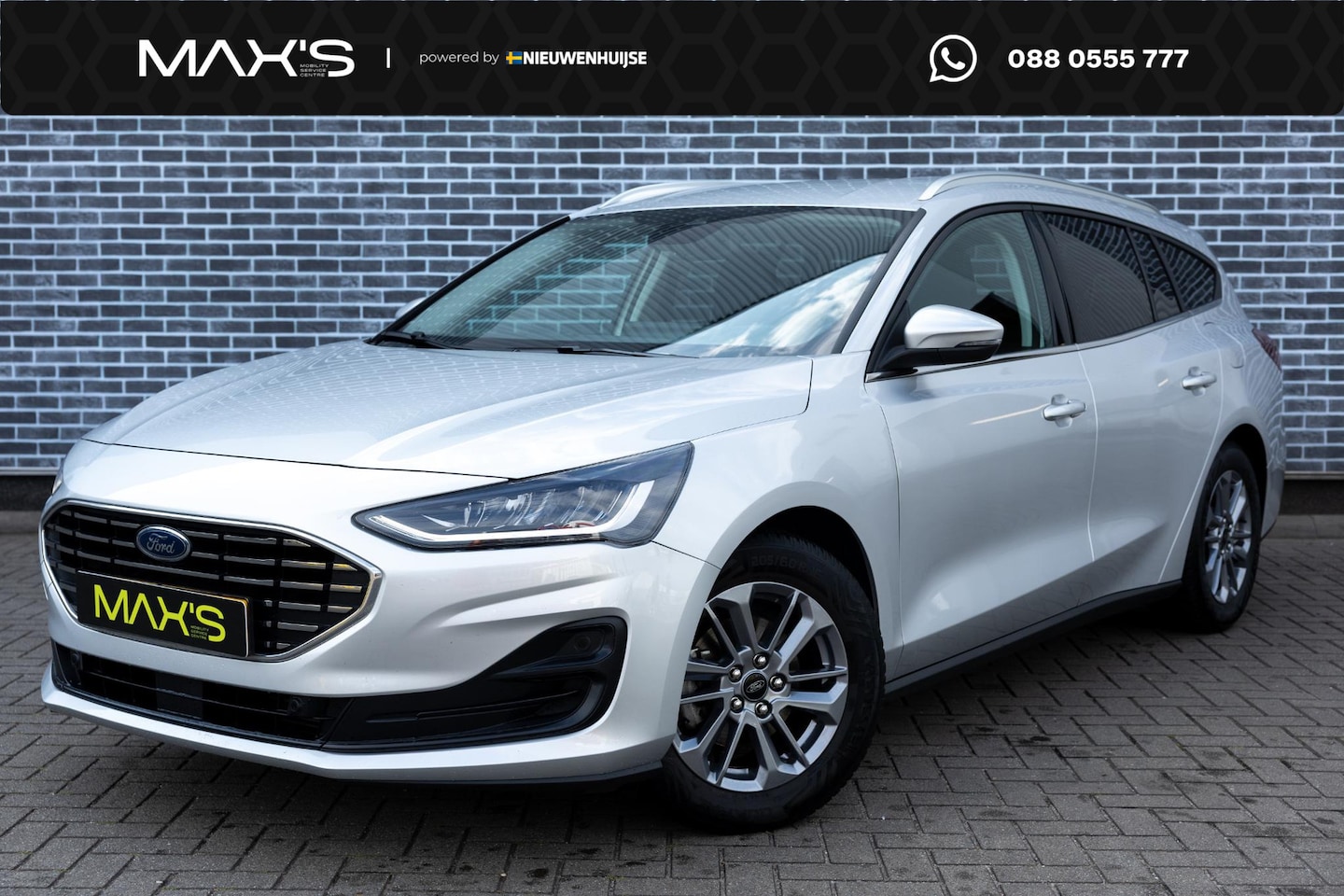 Ford Focus Wagon - 1.0 EcoBoost Hybrid 155 Titanium | Navigatie | Apple Carplay | Android Auto | LED Koplampe - AutoWereld.nl