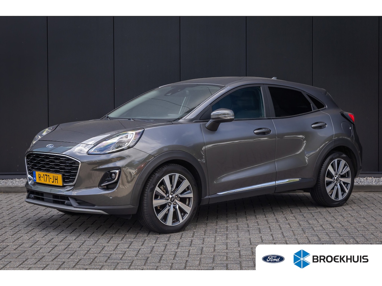 Ford Puma - 1.0 EcoBoost Hybrid Titanium X | Half leder | LED verlichting | Privacy-glass | Apple carp - AutoWereld.nl