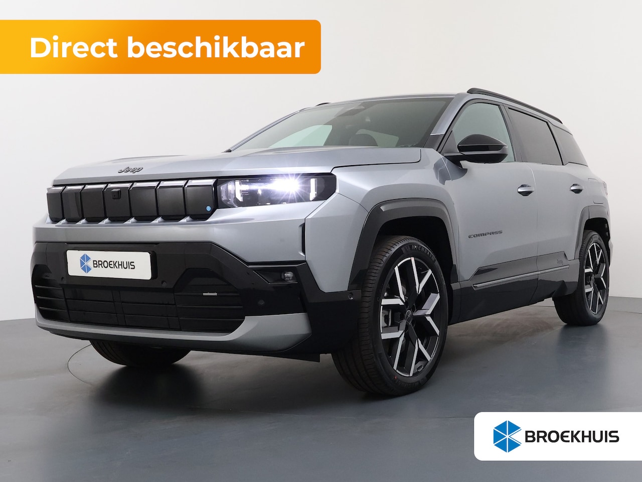 Jeep Compass - First Edition, | 10" digitaal instrumentencluster | 11 kW boordlader (alleen op elektrisch - AutoWereld.nl