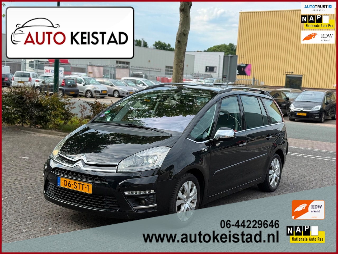 Citroën Grand C4 Picasso - 1.6 THP Exclusive 7-PERSOONS AUTOMAAT XENON/LEDER/NAVIGATIE! SUPER STAAT! - AutoWereld.nl