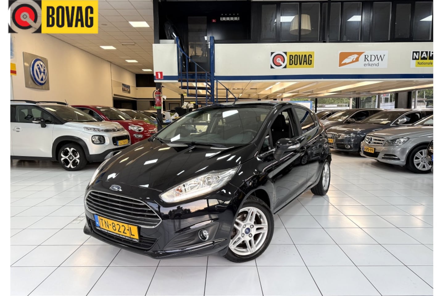 Ford Fiesta - 1.0 EcoB. Titanium Bovag Garantie NAP - AutoWereld.nl