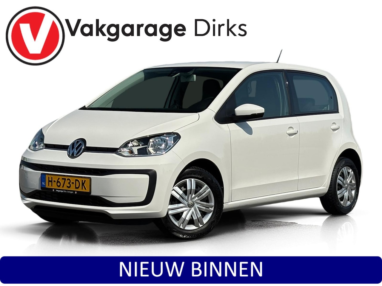 Volkswagen Up! - 1.0 BMT move up! ✅ Airco ✅ Elektr pakket ✅ Bluetooth - AutoWereld.nl