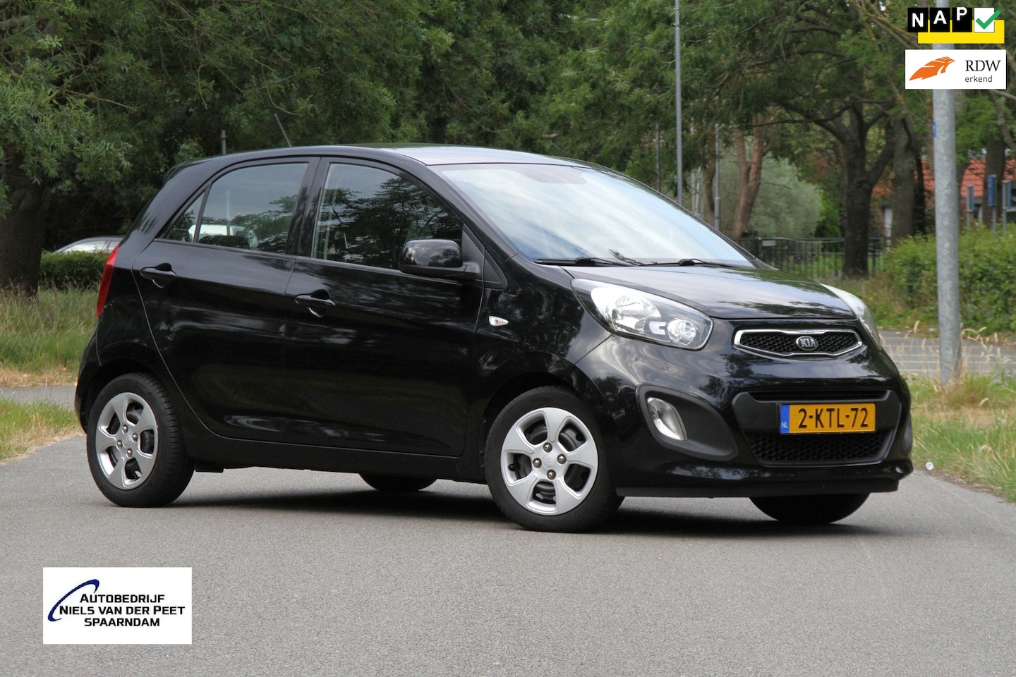 Kia Picanto - 1.2 CVVT Comfort Pack / Airco / 4x elektrische ramen / Stuurbekrachtiging / Van pas 2e eig - AutoWereld.nl