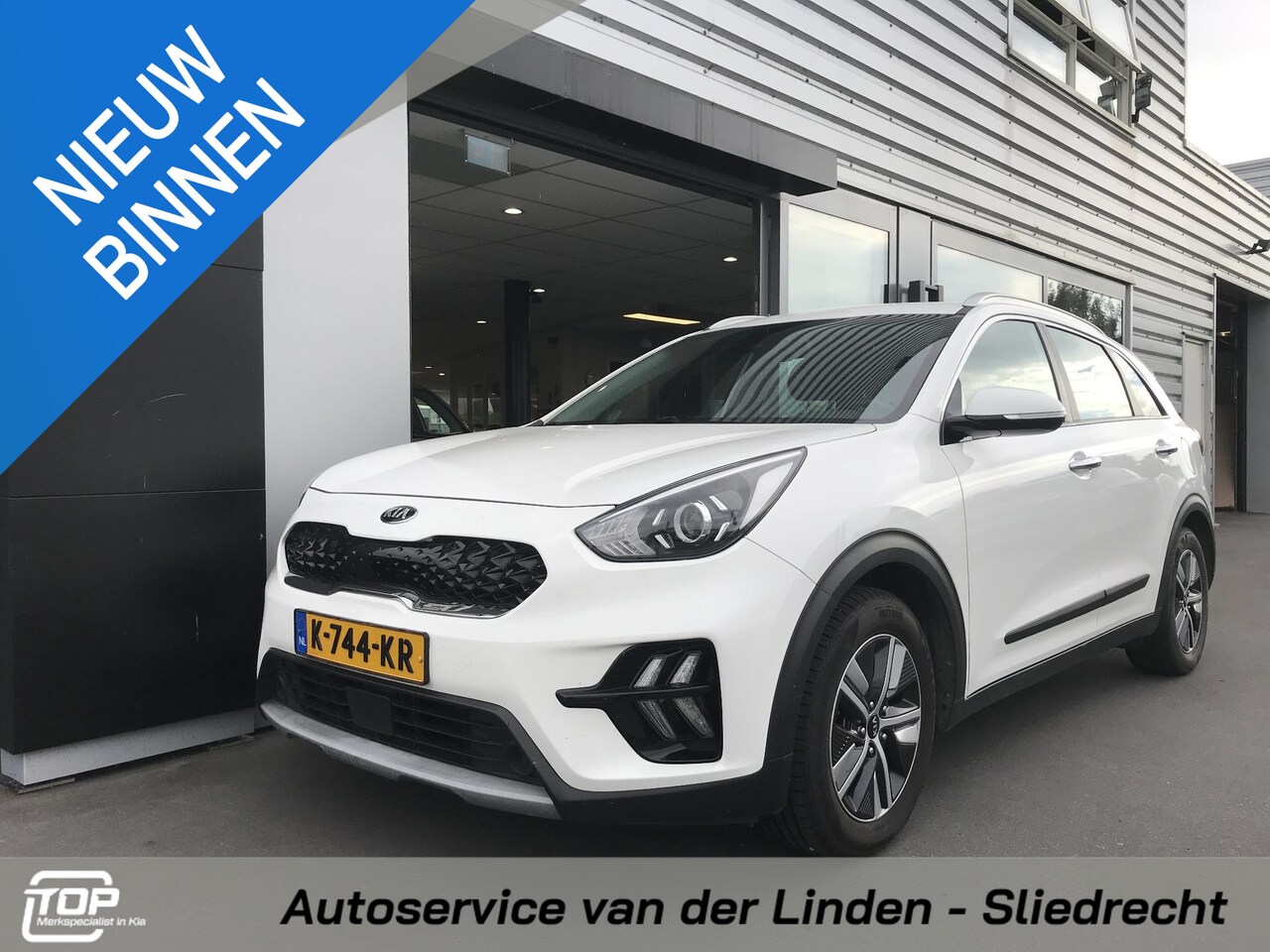 Kia Niro - 1.6 Hybrid DynamicLine Dealer onderhouden - AutoWereld.nl