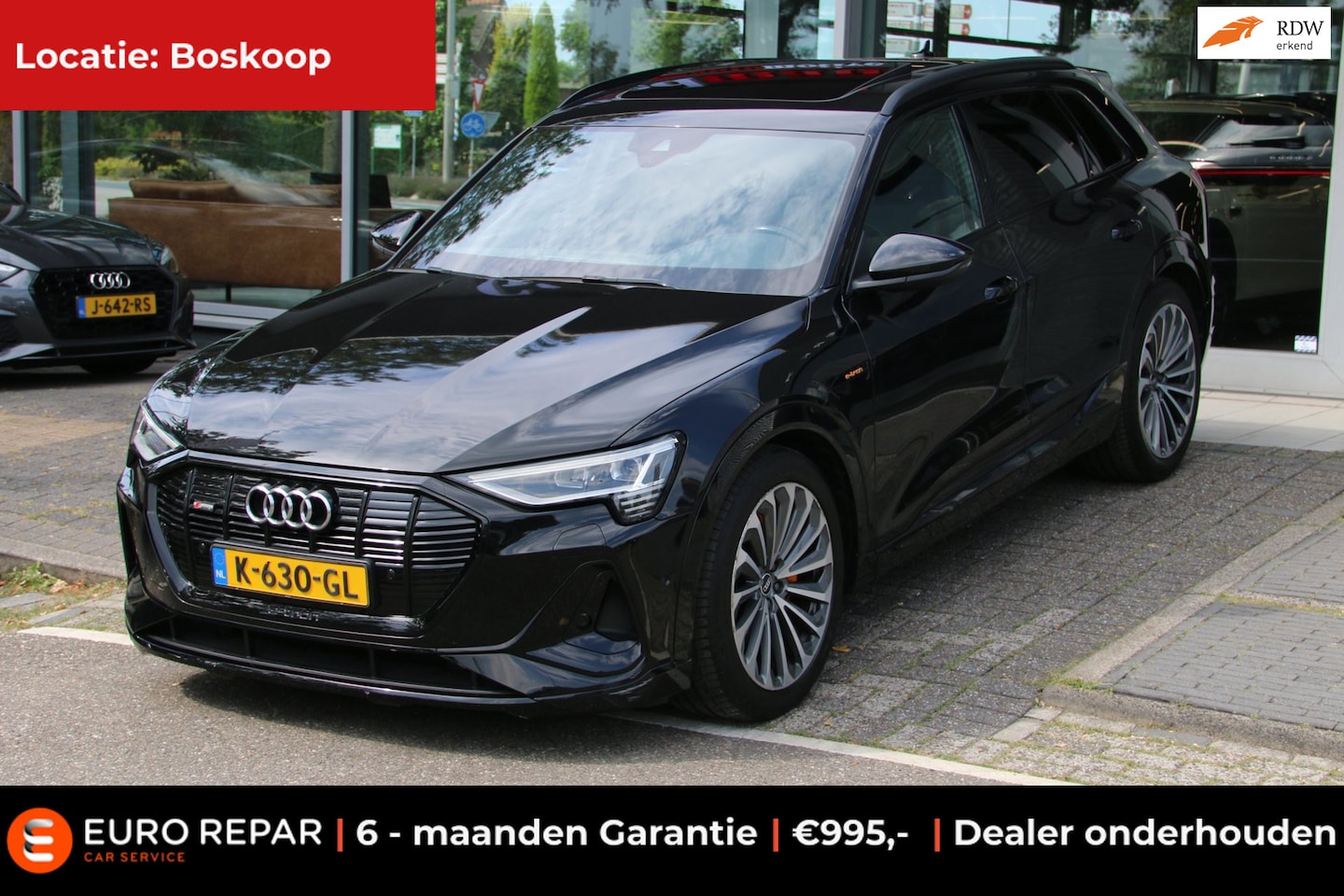 Audi e-tron - 50 quattro S edition 71 kWh SOH 95,8% PANO - AutoWereld.nl
