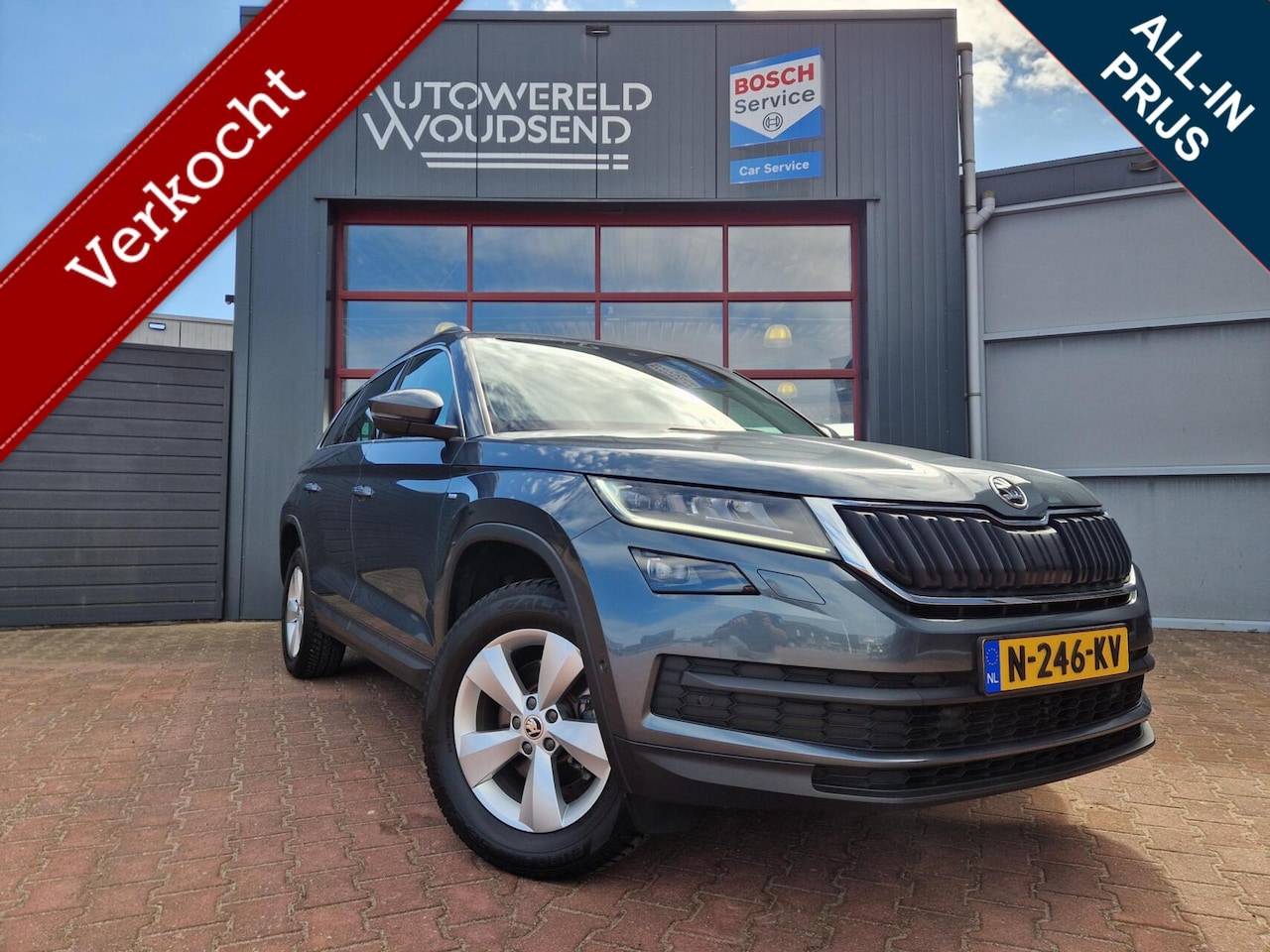 Skoda Kodiaq - 1.5 TSI Business Edition 12 MND BOVAG GAR|NAVI|CAMERA|TREKHAAK|STUURWIELVERW|STOELVERW|LMV - AutoWereld.nl