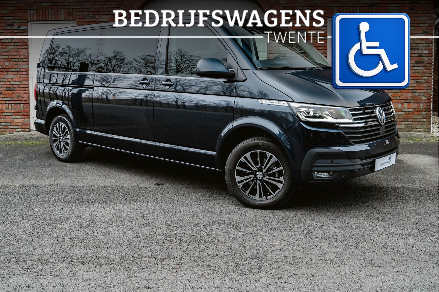 Volkswagen T6 - T6.1 ROLSTOELBUS 2.0 TDI 150 PK DSG L2H1 ACC| LED | Privacy Glas | Bijrijdersbank | Apple - AutoWereld.nl
