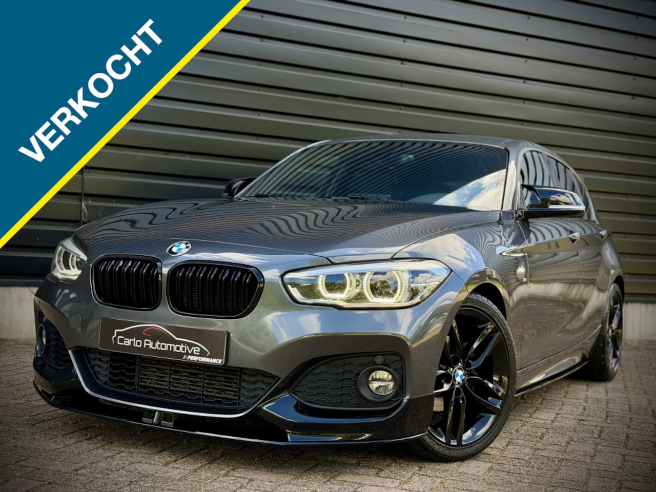 BMW 1-serie - 118i M-PERFORMANCE LEDER|NAVIPRO|HiFi|LED - AutoWereld.nl