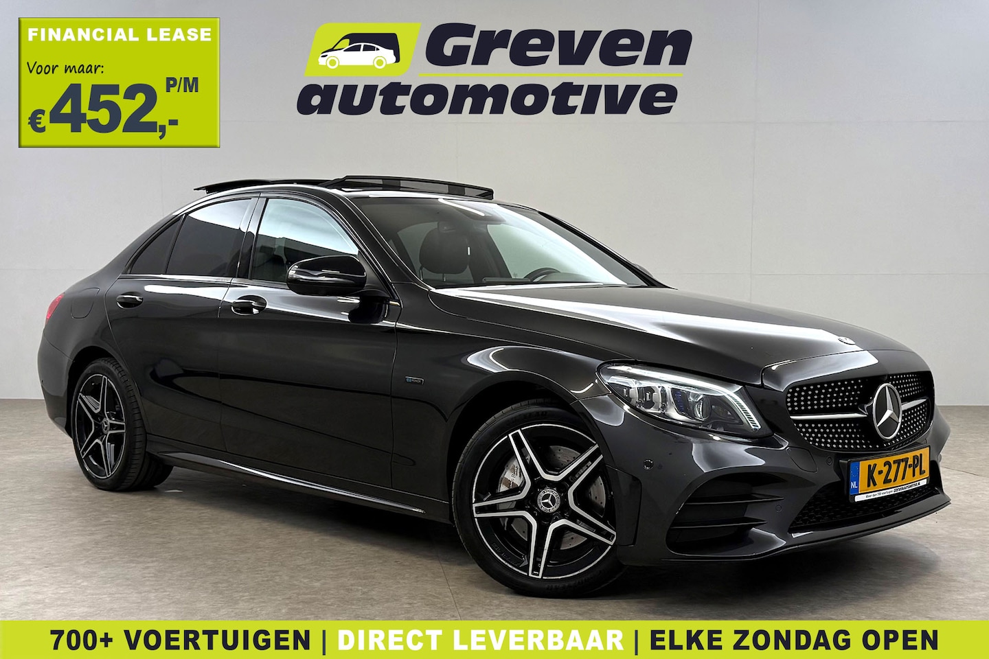 Mercedes-Benz C-klasse - 300 e Business Solution AMG Limited 320PK | Pano | 360° | Virtual | Sfeer | Trekhaak | Car - AutoWereld.nl