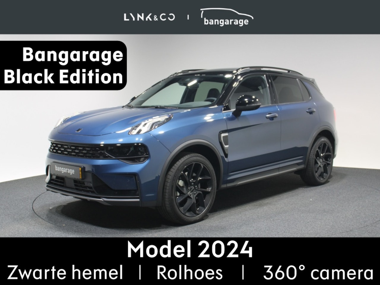 Lynk & Co 01 - BlackEdition Plug-in Hybride 262 PK Panorama Dak Adaptieve CC - AutoWereld.nl