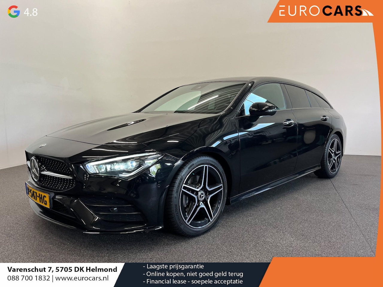 Mercedes-Benz CLA-klasse Shooting Brake - 180 Business Solution AMG Panoramadak Trekhaak Multibeam LED Nightpakket - AutoWereld.nl