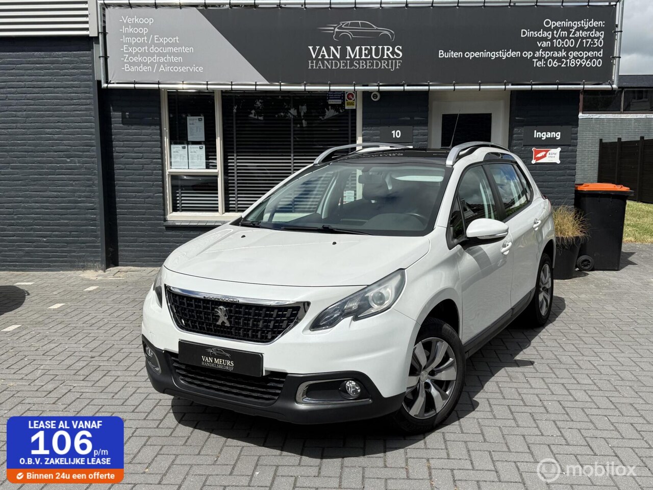 Peugeot 2008 - 1.2 PureTech Blue Lion 1.2 PureTech Blue Lion, Airco, Navigatie, NW DB riem, Pano, APK 06-2027 - AutoWereld.nl