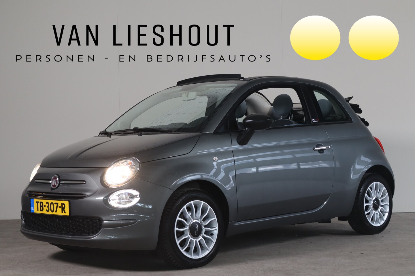 Fiat 500 C - 1.0 TwinAir PopStar NL-Auto!! Cruise control I Airco - AutoWereld.nl