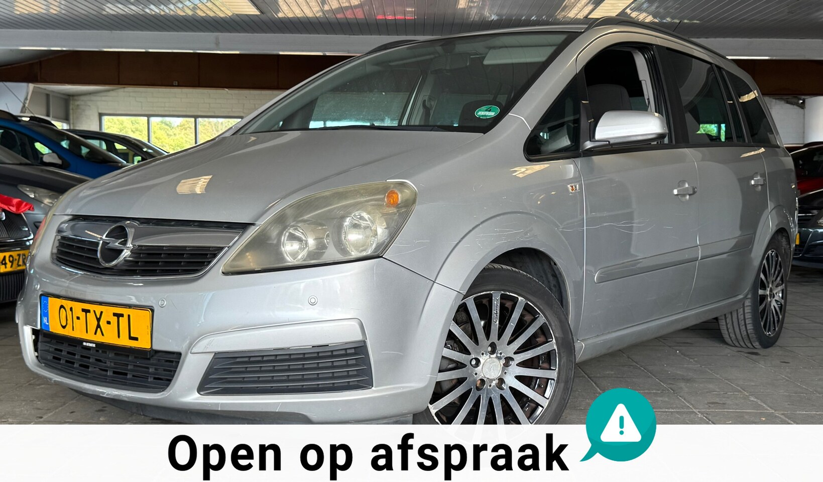 Opel Zafira - 1.8 Enjoy|NAP|NweAPK|Airco|7Persoons|Trekhaak|Scherpeprijs!| - AutoWereld.nl