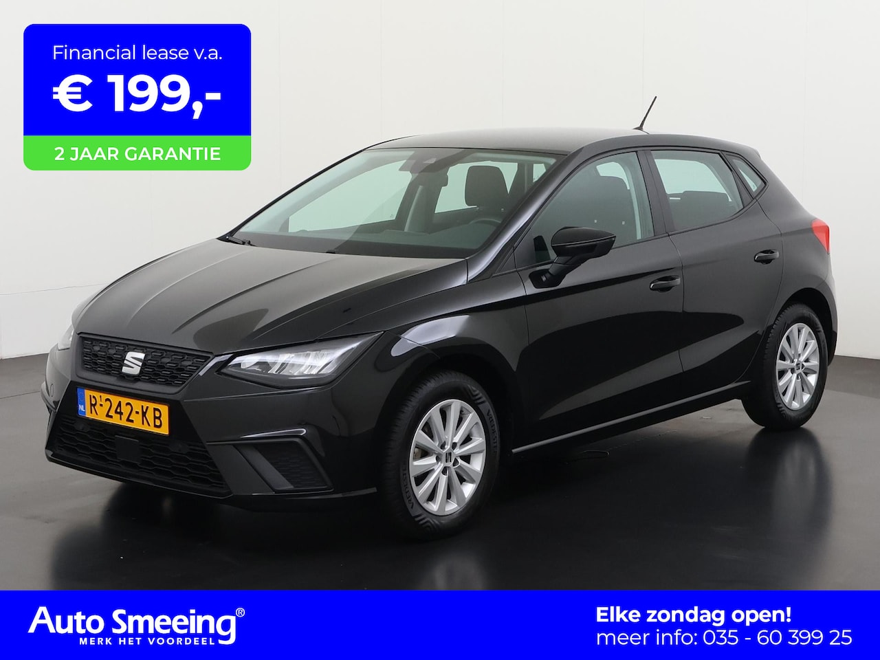 SEAT Ibiza - 1.0 EcoTSI Style Business Intense | Digital Cockpit | Navigatie | Stoelverwarming | Zondag - AutoWereld.nl