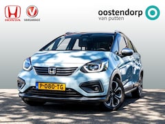 Honda Jazz - 1.5 Full Hybrid Crosstar Automaat | Bi-Tone Surf Blue | Volledig onderhouden | Navigatie |